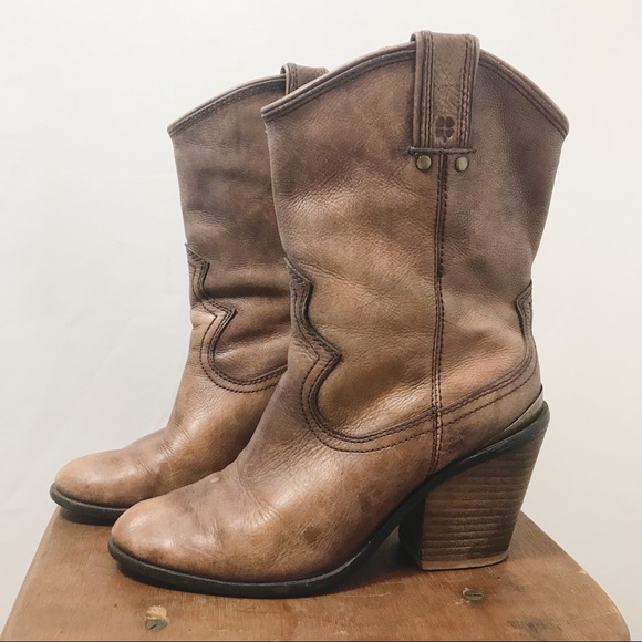 Lucky Brand Shoes - SALE LUCKY BRAND 🍀 Mid Calf Western Cowboy Boots